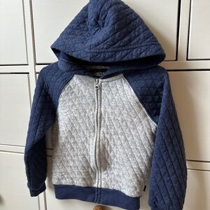 Quilted Toddler Boy Hoodie Spring Coat